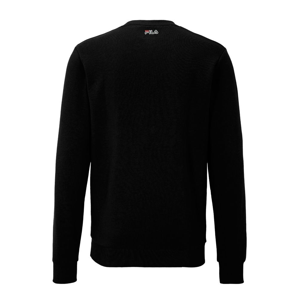 Sudadera fila negra hombre shop
