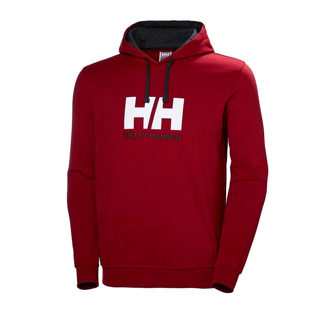 Sudadera Helly Hansen Logo rojo hombre
