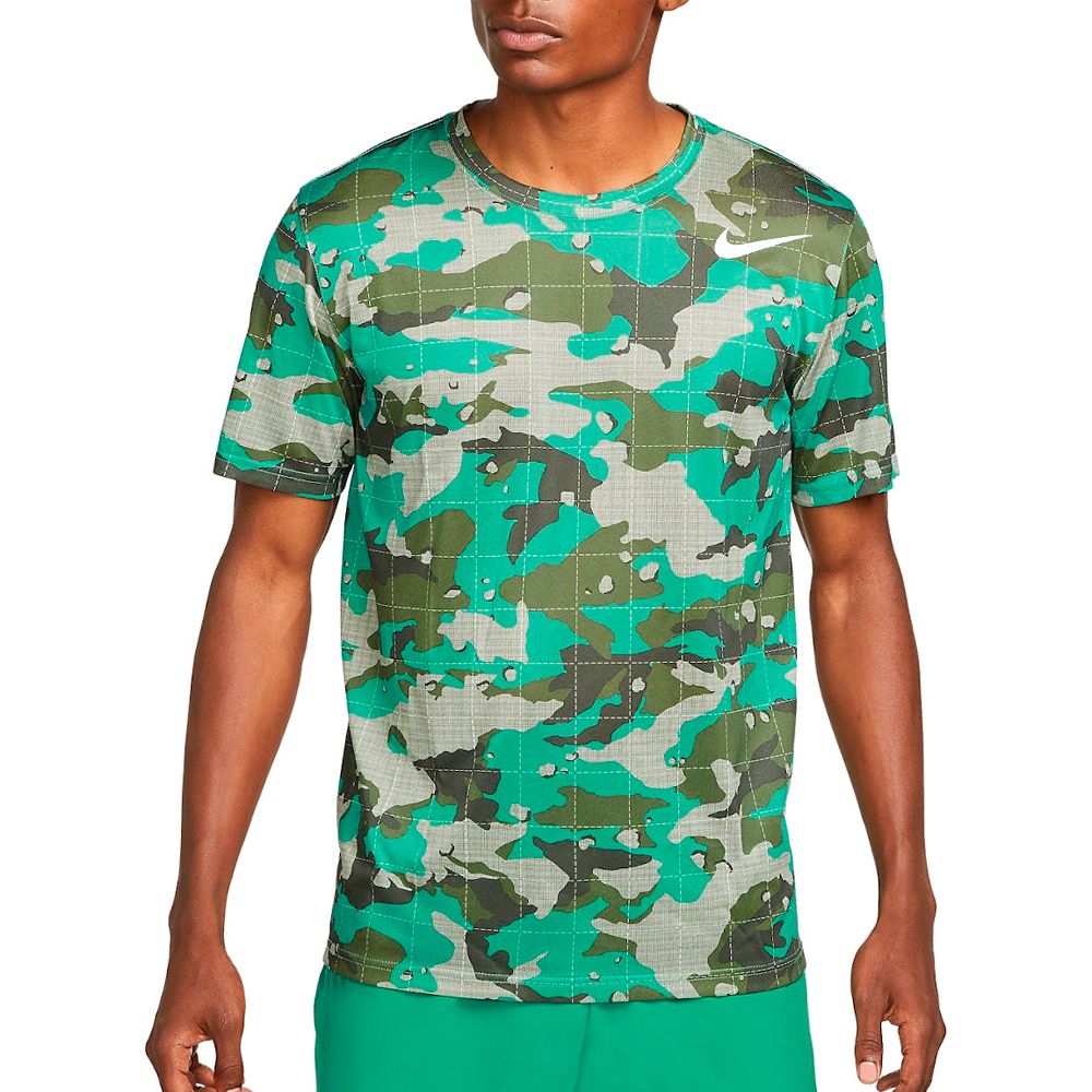 Camiseta Nike - Camuflaje - Camiseta Running Hombre