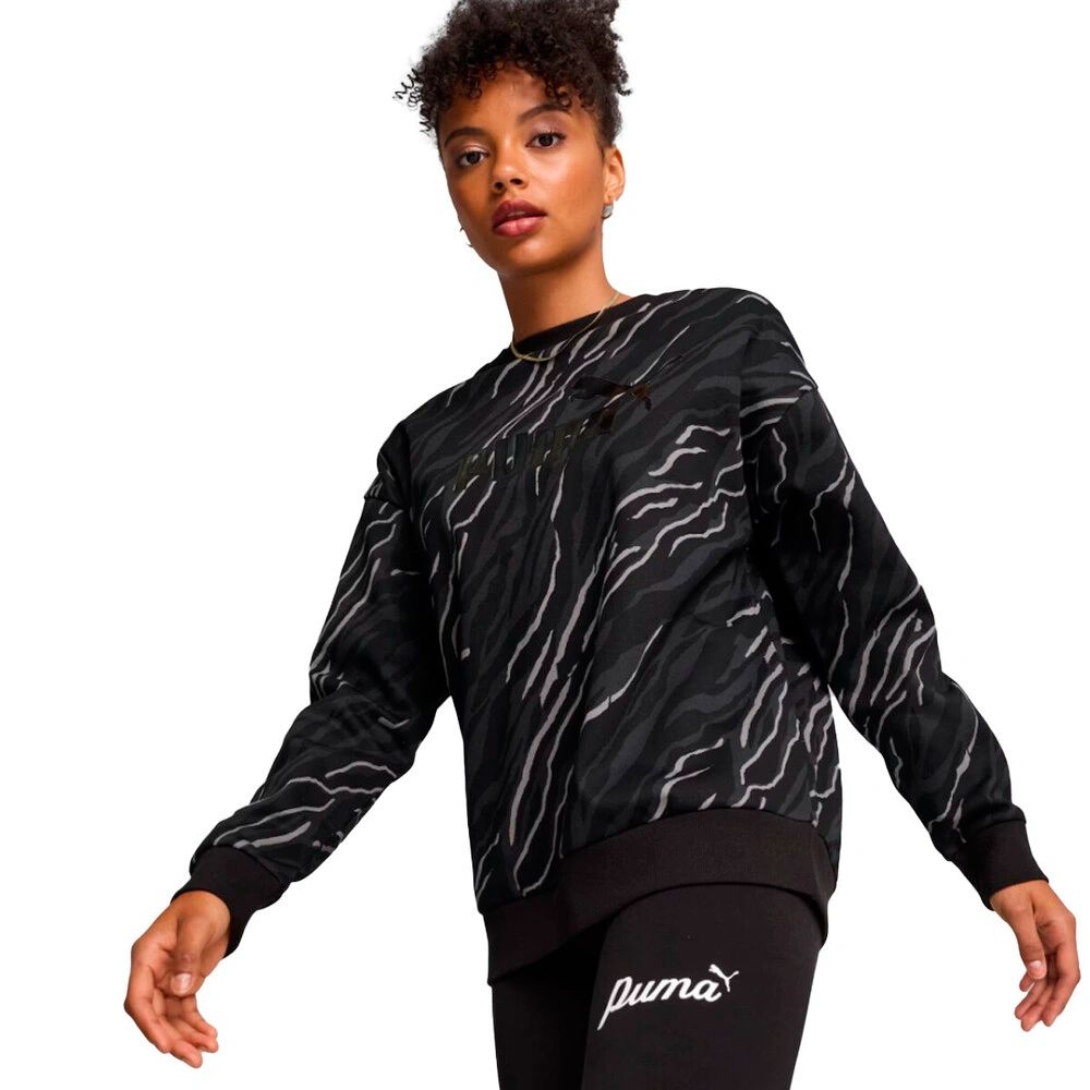 l Compra SUDADERA PUMA ESS ANIMAL MUJER a precio de oferta DeportesHalcon