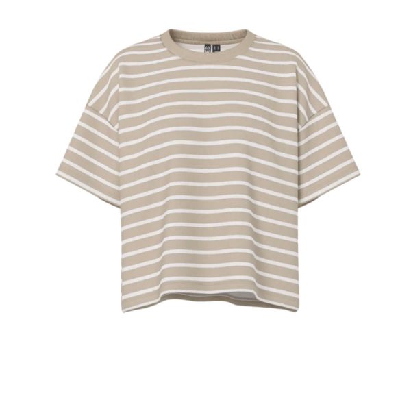 CAMISETA PIECES STRIPES MUJER