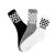 CALCETINES VANS CLASSIC CHECKERBOARD 3P