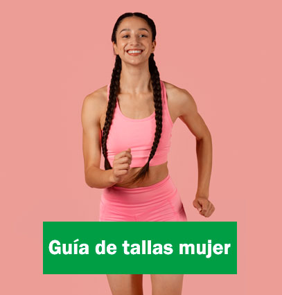 Guía de Tallas Drop Shot Mujer